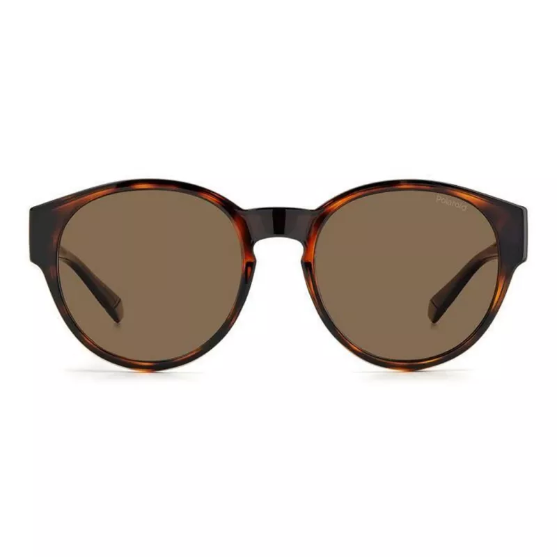 Polaroid Ancillaries PLD9017S086 Gafas de sol unisex - Montura havana/carey, lentes polarizadas marrones