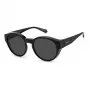 Gafas de sol rectangulares unisex Polaroid Ancillaries PLD9017S08A - montura negra lentes grises polarizadas