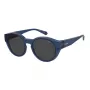 Polaroid Ancillaries PLD9017SPJP Gafas de sol unisex Square Pilot - Montura negra, lentes grises polarizadas