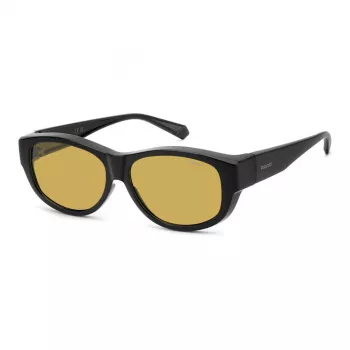 Polaroid Ancillaries PLD9020S71C Gafas de sol unisex - Montura negra, lentes grises polarizadas