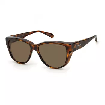 Gafas de sol Polaroid Ancillaries mujer PLD9013S9N4 - montura negra, lentes grises polarizadas