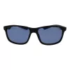 POLAROID Gafas de sol para hombre PLD2153S580VK - Montura negra, lentes polarizadas grises, 58 mm