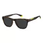 Polaroid Hombre PLD2168SB0Q Gafas de sol rectangulares polarizadas - Havana/Verde