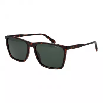 Gafas de sol POLAROID hombre PLD4180S58086 havana marrón polarizadas rectangulares