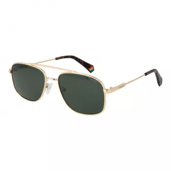 POLAROID Gafas de sol polarizadas de hombre PLD6235SX56PE - Montura negra lentes grises 56/17/145 mm