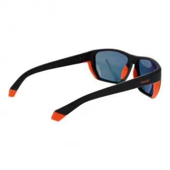 Polaroid Gafas de sol para hombre PLD7057S60RC2 - Rectangulares, polarizadas, lentes de 60 mm