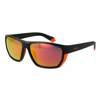 Polaroid Gafas de sol para hombre PLD7057S60RC2 - Rectangulares, polarizadas, lentes de 60 mm