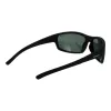 Gafas de sol de hombre POLAROID P8411-639CARC rectangulares polarizadas - montura negra lentes grises 63mm