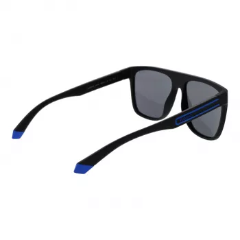 Polaroid PLD 2162/S 560VK Gafas de sol hombre rectangulares polarizadas - Negro mate/Gris - 56/16/140 mm