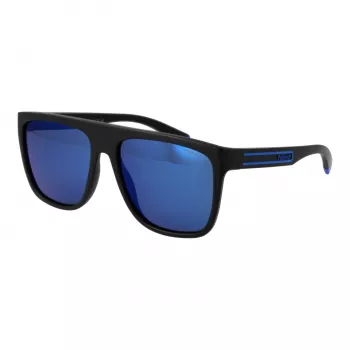 Polaroid PLD 2162/S 560VK Gafas de sol hombre rectangulares polarizadas - Negro mate/Gris - 56/16/140 mm