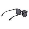 Polaroid PLD 4138/S 55807 Gafas de sol polarizadas para mujer - Montura negra lentes grises 55mm