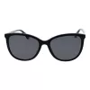 Polaroid PLD 4138/S 55807 Gafas de sol polarizadas para mujer - Montura negra lentes grises 55mm