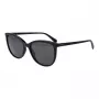 Polaroid PLD 4138/S 55807 Gafas de sol polarizadas para mujer - Montura negra lentes grises 55mm