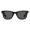 POLAROID PLD1016SNEW80 Gafas de sol hombre polarizadas - Montura negra lentes grises 50mm