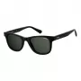 POLAROID PLD1016SNEW80 Gafas de sol hombre polarizadas - Montura negra lentes grises 50mm