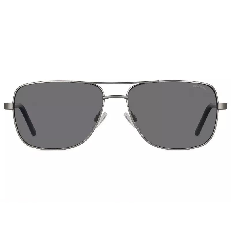 Polaroid PLD2042SFAEY2 Gafas de sol rectangular hombre Havana con lentes verdes polarizadas