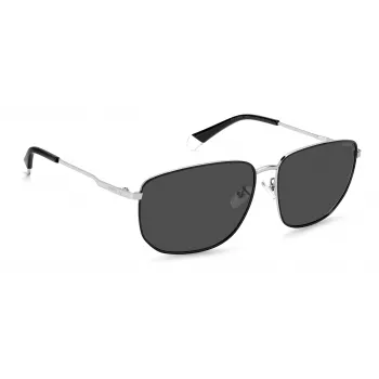 Gafas de sol de hombre POLAROID PLD2120GS84JM rectangulares habana con lentes polarizadas marrones