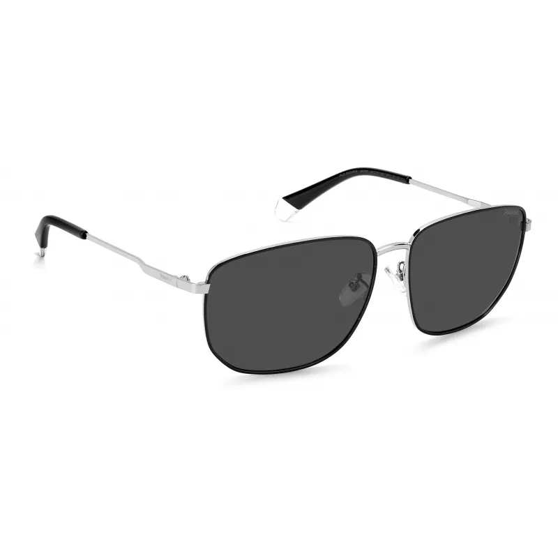 Gafas de sol de hombre POLAROID PLD2120GS84JM rectangulares habana con lentes polarizadas marrones