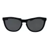 Polaroid PLD2133S08AM9 Gafas de sol rectangulares unisex - Montura negra, lentes grises polarizadas, 56 mm