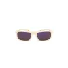 Gafas de sol de hombre Polaroid PLD2134SIXN rectangulares - montura negra lentes grises 56mm