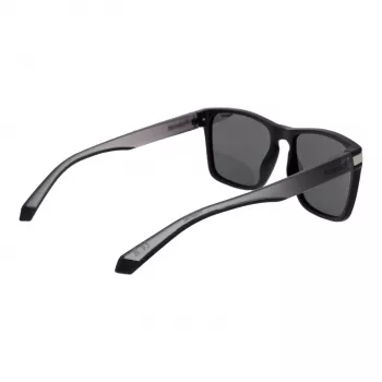POLAROID PLD2139S56O6W Gafas de sol rectangulares unisex - montura Havana, lentes polarizadas marrones, 56/18/140 mm