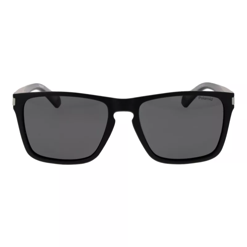 POLAROID PLD2139S56O6W Gafas de sol rectangulares unisex - montura Havana, lentes polarizadas marrones, 56/18/140 mm