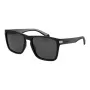 POLAROID PLD2139S56O6W Gafas de sol rectangulares unisex - montura Havana, lentes polarizadas marrones, 56/18/140 mm