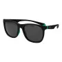 POLAROID PLD2140S543OL Gafas de sol cuadradas unisex - Montura de acetato havana, lentes de policarbonato verdes polarizadas, protección UV400