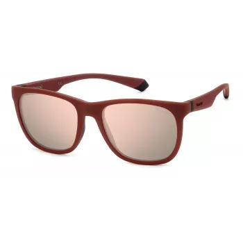 Polaroid PLD2140ST9H Gafas de sol unisex - Montura negra, lentes grises polarizadas, 55 mm