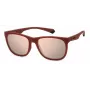 Polaroid PLD2140ST9H Gafas de sol unisex - Montura negra, lentes grises polarizadas, 55 mm