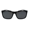 Polaroid PLD2141S56BLX Gafas de sol unisex rectangulares - cristales azules, montura negra, polarizadas UV400