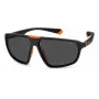 POLAROID PLD2142SRC2 Gafas de sol rectangulares unisex - Montura Havana, lentes polarizadas marrones