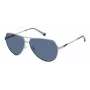 POLAROID PLD2145GSX6LB Gafas de sol piloto hombre - Montura negra, lentes grises polarizadas, UV400