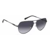 Gafas de sol de hombre POLAROID PLD2145GSXKJ1 montura cuadrada negra lentes grises polarizadas 62 mm