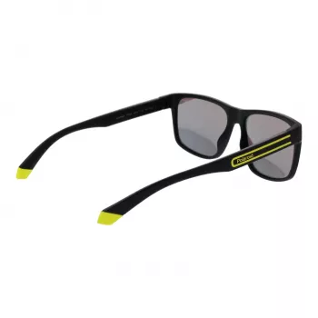 Gafas de sol rectangulares polarizadas Polaroid PLD2149S5771C hombre, montura Havana, lentes marrones, 57 mm