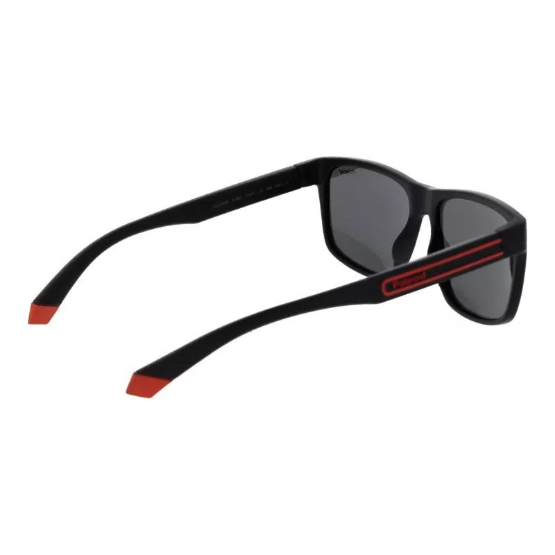 Polaroid PLD2149S578LZ Gafas de sol para hombre, acetato cuadrado Havana con lentes marrones polarizadas, 57/17/140 mm