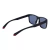 Gafas de sol rectangulares polarizadas de hombre POLAROID PLD2149S57PJP - Montura negra, lentes grises 57 mm