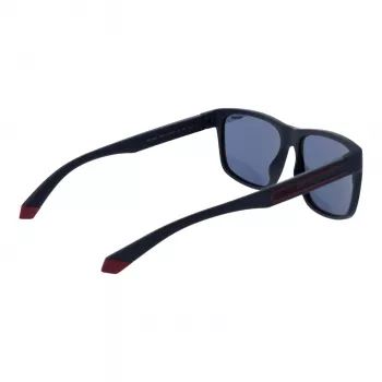Gafas de sol rectangulares polarizadas de hombre POLAROID PLD2149S57PJP - Montura negra, lentes grises 57 mm