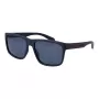 Gafas de sol rectangulares polarizadas de hombre POLAROID PLD2149S57PJP - Montura negra, lentes grises 57 mm