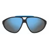 Gafas de sol aviador unisex Polaroid PLD2151/S - Montura negra, lentes grises polarizadas 62 mm