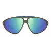 POLAROID PLD2151/S Gafas de sol unisex montura Havana lentes polarizadas verdes 62mm