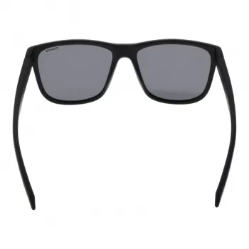 Gafas de sol rectangulares de hombre Polaroid PLD2155S57003 - montura negra, lentes grises polarizadas