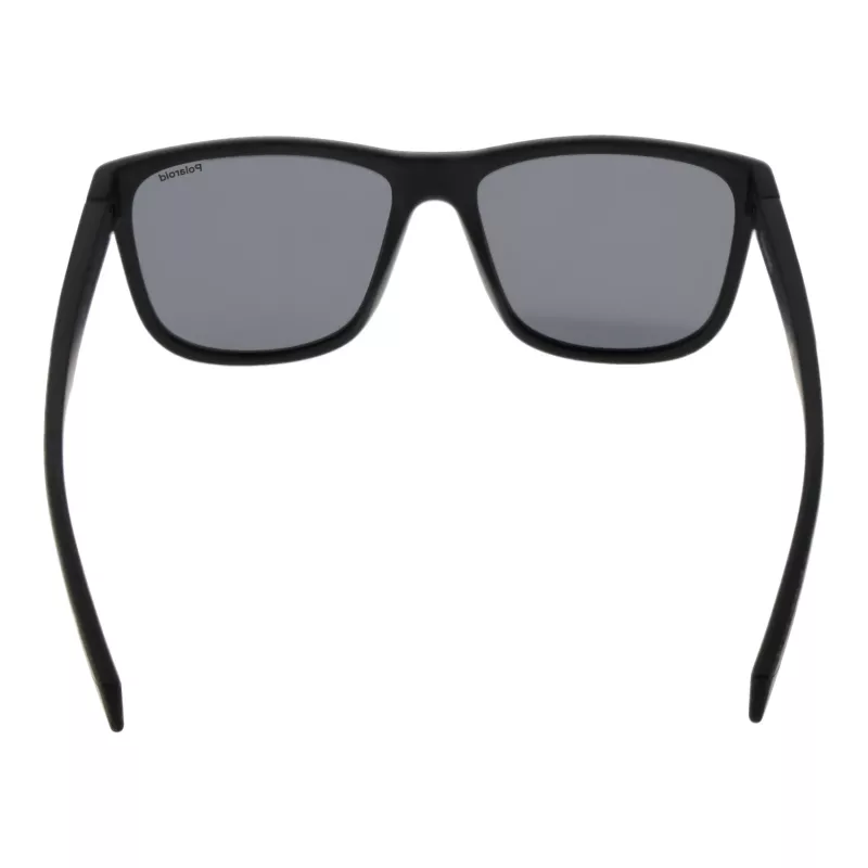 Gafas de sol rectangulares de hombre Polaroid PLD2155S57003 - montura negra, lentes grises polarizadas
