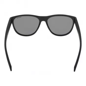 Gafas de sol unisex Polaroid PLD2156S56003 rectangulares - montura negra, lentes grises polarizadas TAC, protección UV400