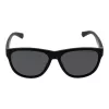 Gafas de sol unisex Polaroid PLD2156S56003 rectangulares - montura negra, lentes grises polarizadas TAC, protección UV400