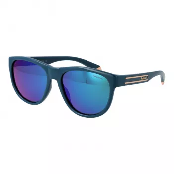Polaroid PLD2156S56ZI9 Gafas de sol unisex rectangulares - Havana/Gris polarizadas