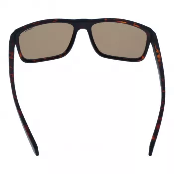 Polaroid PLD2158S58HGC Gafas de sol rectangulares hombre - Montura negra lentes grises polarizadas 58mm
