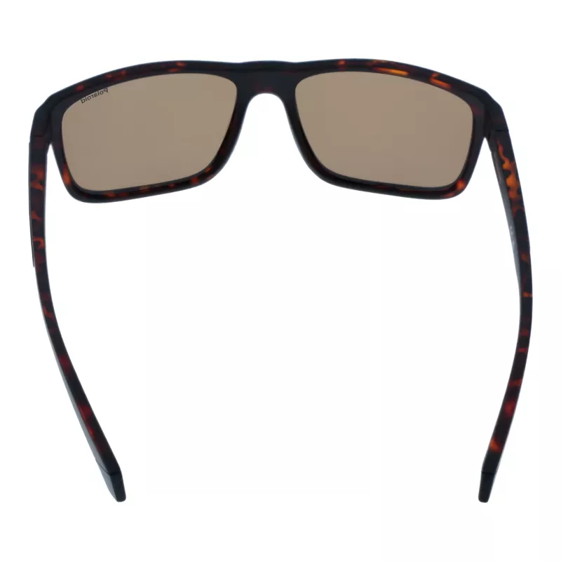 Polaroid PLD2158S58HGC Gafas de sol rectangulares hombre - Montura negra lentes grises polarizadas 58mm