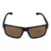 Polaroid PLD2158S58HGC Gafas de sol rectangulares hombre - Montura negra lentes grises polarizadas 58mm