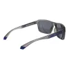 POLAROID PLD2158S58RIW Gafas de sol de hombre polarizadas - Montura negra, lentes grises, 58 mm
